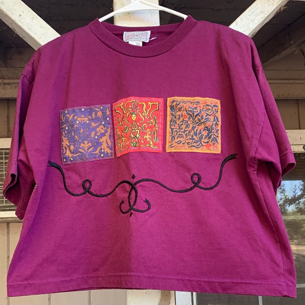 Vintage crop top